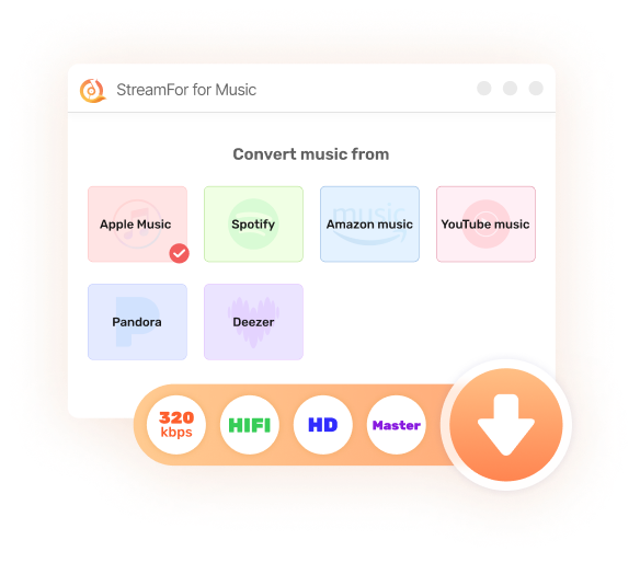 Download Music from Multiple Streaming Music Platforms