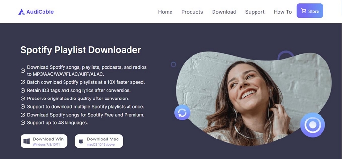 AudiCable | Spotify FLAC Music Downloader