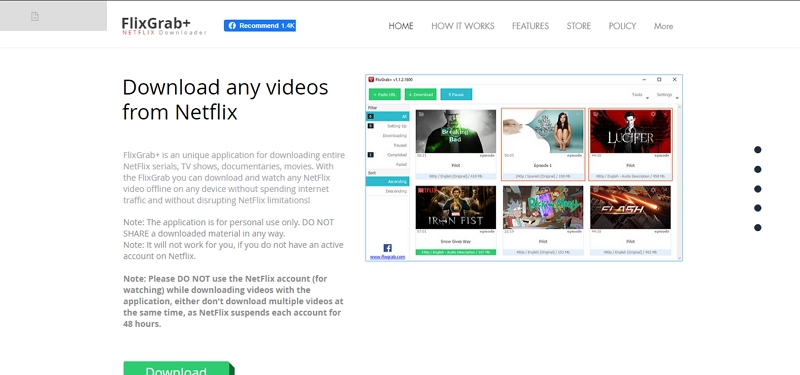 flixgrab | netflix downloader