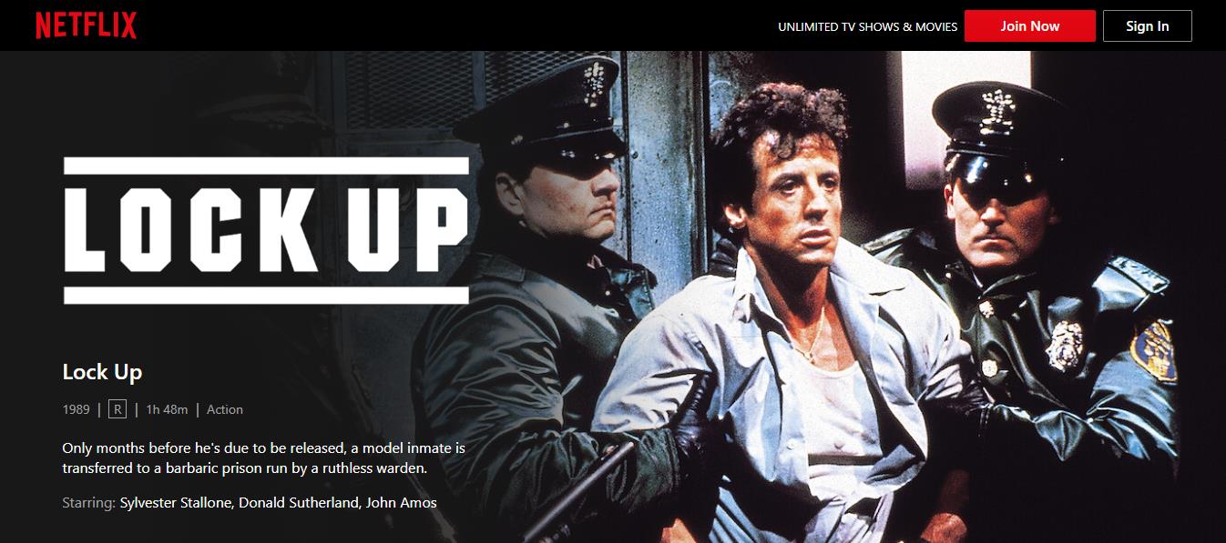 Lock Up | prison films on netflix