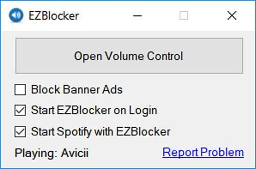 check Start Spotify with EZBlocker | Spotify Ad Blockers