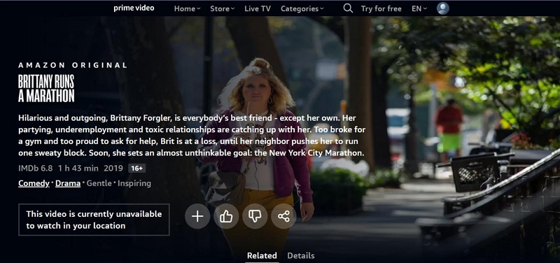 Brittany Runs a Marathon | amazon prime video rental download