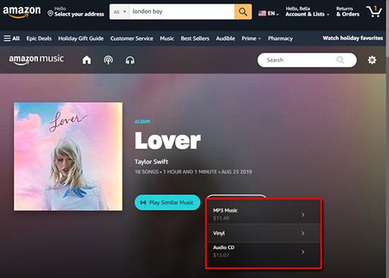 select MP3 Music | Convert Amazon Music to MP3