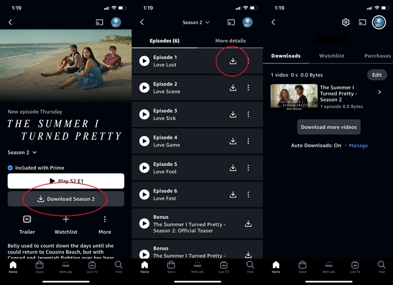 content to your device | how to download episodes on Netflix