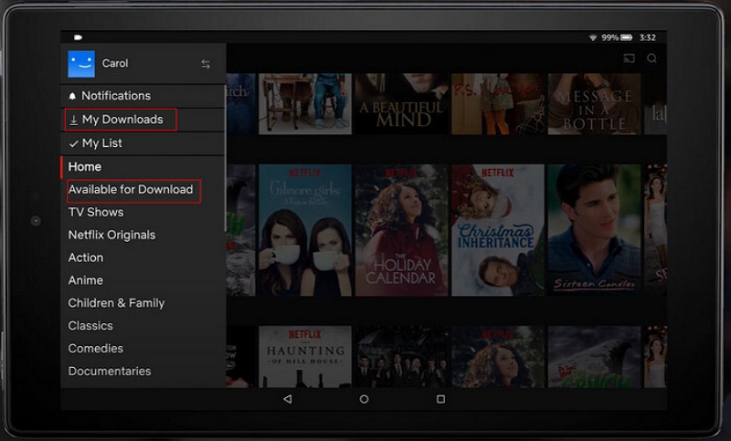 offline viewing | how to download movies on Netflix on Kindle Fire