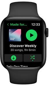 tap arrow icon | Download Spotify Songs to Apple Watch without Premium