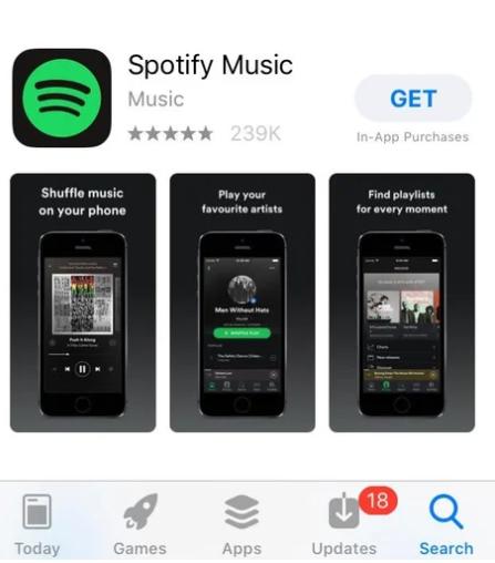 hit Get | Spotify Not Downloading Songs