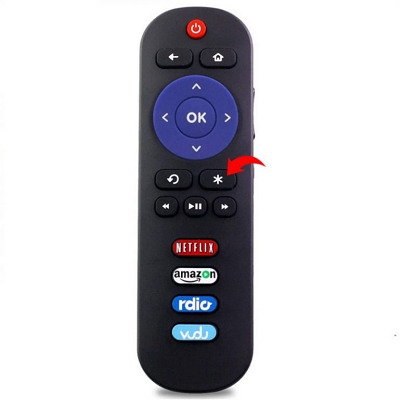 press the star button roku | how to sign out of netflix on roku