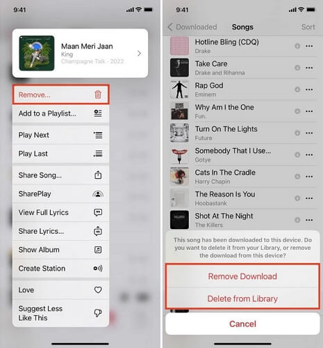 remove local downloads on phone | Download Music from Spotify to Phone Storage