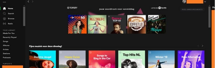 Spotify search option | Combine Spotify Playlists