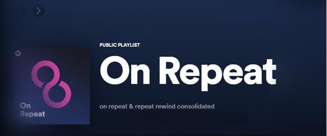 Spotify On Repeat playlist | Find and Save Spotify On Repeat Playlist