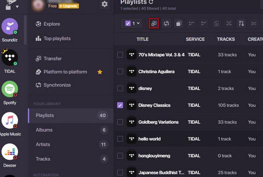 click Convert | Transfer Spotify Songs or Playlists to Tidal