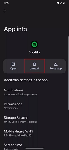 uninstall Spotify Android | Reorder Spotify Playlists